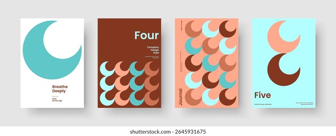 Design de panfleto isolado. Layout de apresentação empresarial criativa. Modelo de Banner Geométrico. Cartaz. Relatório. Histórico. Capa de Livro. Brochura. Identidade da marca. Panfleto. Notebook. Conhecimento manual. Revista