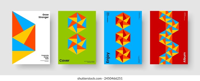 Isolated Flyer Design. Geometric Background Template. Abstract Book Cover Layout. Report. Poster. Banner. Business Presentation. Brochure. Journal. Brand Identity. Portfolio. Newsletter