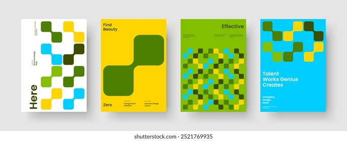 Isolated Flyer Design. Geometric Banner Layout. Creative Book Cover Template. Background. Brochure. Business Presentation. Poster. Report. Catalog. Advertising. Notebook. Newsletter. Handbill