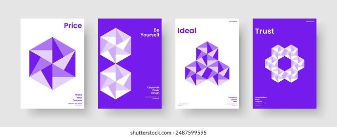 Isolated Flyer Design. Geometric Brochure Layout. Abstract Business Presentation Template. Background. Report. Book Cover. Poster. Banner. Pamphlet. Catalog. Journal. Newsletter. Magazine