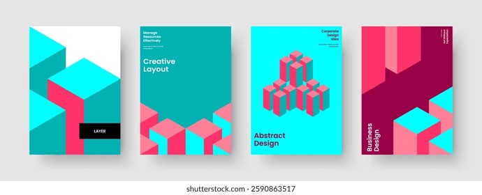 Isolated Flyer Design. Geometric Report Layout. Modern Banner Template. Poster. Business Presentation. Book Cover. Brochure. Background. Newsletter. Portfolio. Handbill. Journal. Leaflet