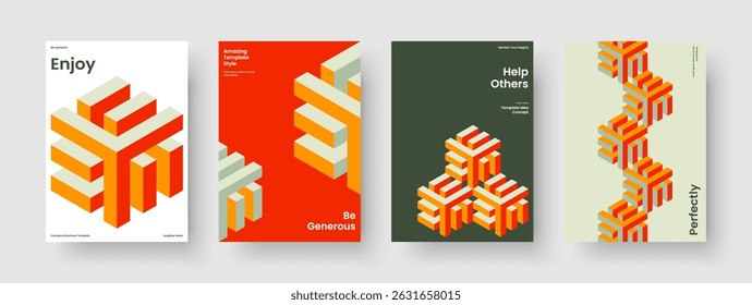 Isolated Flyer Design. Modern Brochure Layout. Creative Banner Template. Background. Report. Business Presentation. Book Cover. Poster. Advertising. Notebook. Magazine. Newsletter. Brand Identity