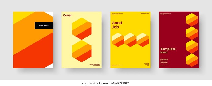 Isolated Flyer Design. Modern Poster Template. Geometric Business Presentation Layout. Banner. Brochure. Report. Book Cover. Background. Handbill. Journal. Brand Identity. Magazine. Pamphlet