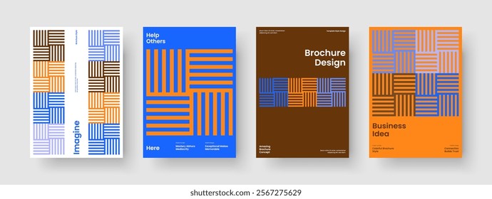 Isolated Flyer Design. Modern Report Template. Geometric Business Presentation Layout. Background. Book Cover. Banner. Poster. Brochure. Advertising. Magazine. Catalog. Newsletter. Notebook