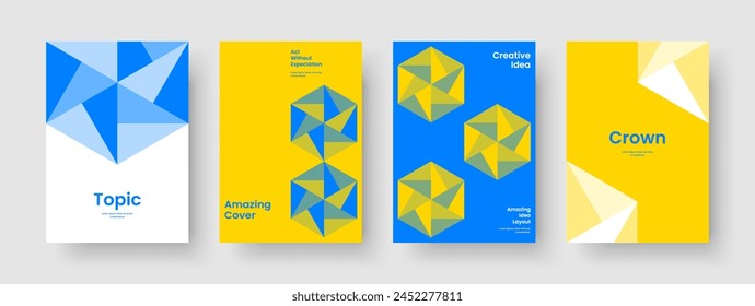 Isolated Flyer Layout. Abstract Brochure Template. Geometric Poster Design. Business Presentation. Banner. Report. Background. Book Cover. Advertising. Pamphlet. Newsletter. Brand Identity
