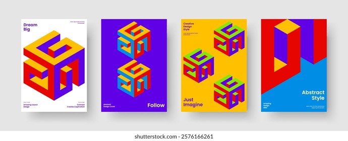 Isolated Flyer Layout. Abstract Report Template. Geometric Banner Design. Book Cover. Poster. Background. Brochure. Business Presentation. Journal. Brand Identity. Leaflet. Portfolio. Magazine