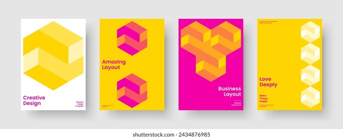 Isolated Flyer Layout. Creative Banner Design. Geometric Business Presentation Template. Brochure. Poster. Background. Book Cover. Report. Journal. Magazine. Brand Identity. Handbill. Notebook