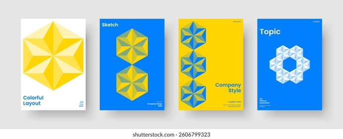 Isolated Flyer Layout. Creative Banner Design. Abstract Background Template. Book Cover. Brochure. Report. Poster. Business Presentation. Catalog. Handbill. Pamphlet. Advertising. Newsletter