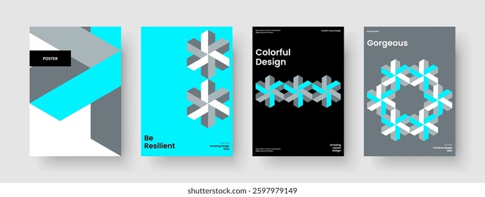 Isolated Flyer Layout. Creative Brochure Design. Geometric Banner Template. Book Cover. Background. Report. Business Presentation. Poster. Handbill. Leaflet. Newsletter. Brand Identity. Advertising