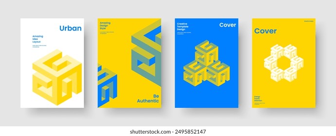 Isolated Flyer Layout. Creative Business Presentation Template. Geometric Book Cover Design. Banner. Brochure. Background. Report. Poster. Magazine. Notebook. Portfolio. Journal. Brand Identity