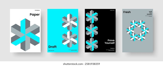 Isolated Flyer Layout. Geometric Brochure Design. Abstract Poster Template. Banner. Background. Book Cover. Report. Business Presentation. Portfolio. Pamphlet. Leaflet. Notebook. Magazine