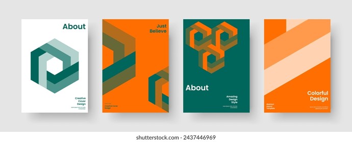 Isolated Flyer Layout. Geometric Poster Design. Modern Brochure Template. Report. Book Cover. Banner. Business Presentation. Background. Brand Identity. Journal. Pamphlet. Catalog. Leaflet
