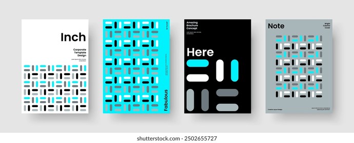 Einzel-Flyer-Layout. Geometrische Postervorlage. Kreatives Broschürendesign. Banner. Bericht. Hintergrund. Buchumschlag. Geschäftspräsentation. Erfassung Broschüre. Katalog. Handzettel Zeitschrift. Merkblatt