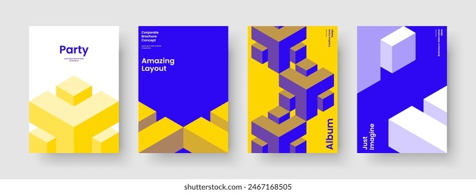 Einzelblattlayout. Geometrischer Berichtsentwurf. Vorlage des modernen Banners. Buchumschlag. Poster. Hintergrund. Geschäftspräsentation. Broschüre. Werbung. In: Journal. Katalog. Merkblatt. Brande Identität