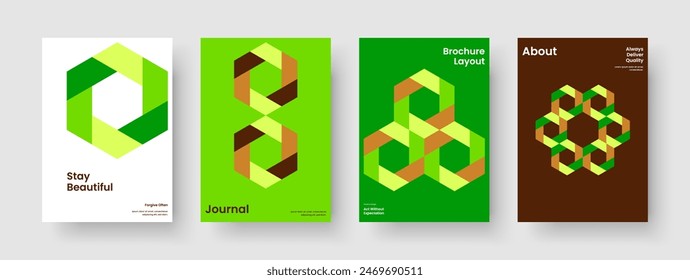 Isolated Flyer Layout. Modern Brochure Template. Geometric Report Design. Book Cover. Background. Business Presentation. Banner. Poster. Newsletter. Catalog. Magazine. Advertising. Journal