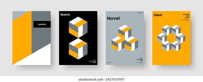 Isolated Flyer Template. Creative Background Layout. Abstract Book Cover Design. Banner. Brochure. Business Presentation. Report. Poster. Pamphlet. Journal. Brand Identity. Newsletter. Handbill