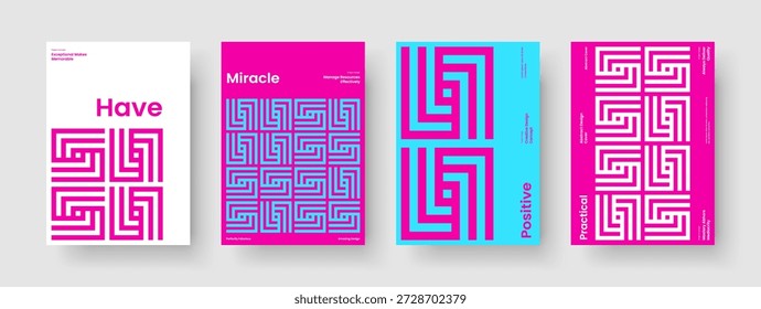Eigene Flyer-Vorlage. Layout für kreatives Buchcover. Abstraktes Posterdesign. Broschüre. Hintergrund. Banner. Bericht. Geschäftspräsentation. Notebook. Werbung. Packungsbeilage. Newsletter. Portfolio