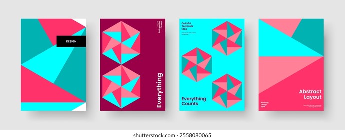Isolated Flyer Template. Geometric Background Layout. Abstract Report Design. Brochure. Banner. Business Presentation. Book Cover. Poster. Brand Identity. Portfolio. Pamphlet. Leaflet. Advertising