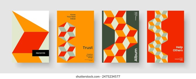 Isolated Flyer Template. Geometric Brochure Layout. Creative Banner Design. Background. Poster. Report. Book Cover. Business Presentation. Leaflet. Handbill. Notebook. Brand Identity. Newsletter