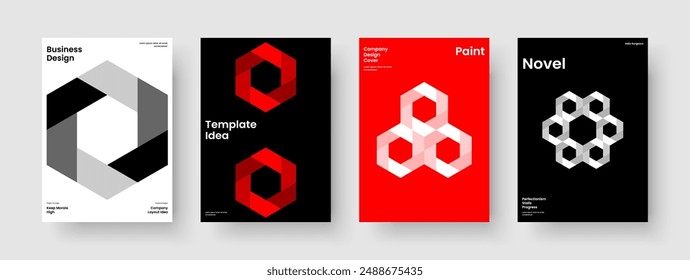 Isolated Flyer Template. Geometric Business Presentation Layout. Modern Book Cover Design. Brochure. Banner. Poster. Background. Report. Newsletter. Advertising. Notebook. Magazine. Handbill