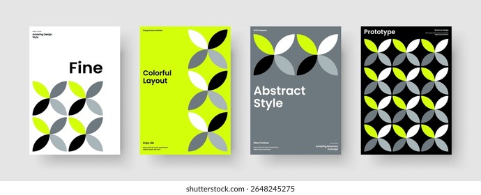 Isolated Flyer Template. Geometric Business Presentation Design. Creative Report Layout. Brochure. Banner. Poster. Background. Book Cover. Journal. Brand Identity. Catalog. Magazine. Newsletter