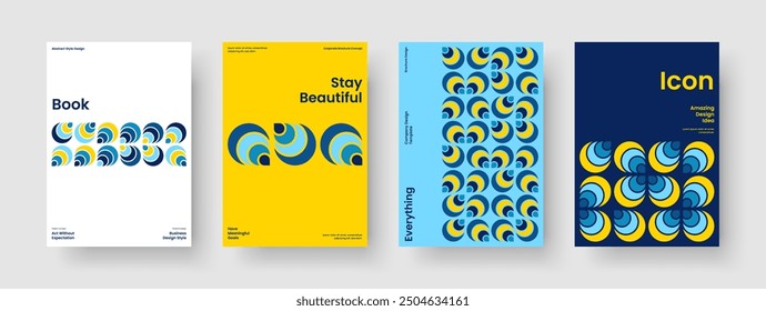 Isolated Flyer Template. Geometric Poster Layout. Abstract Report Design. Brochure. Business Presentation. Book Cover. Banner. Background. Notebook. Catalog. Portfolio. Newsletter. Pamphlet