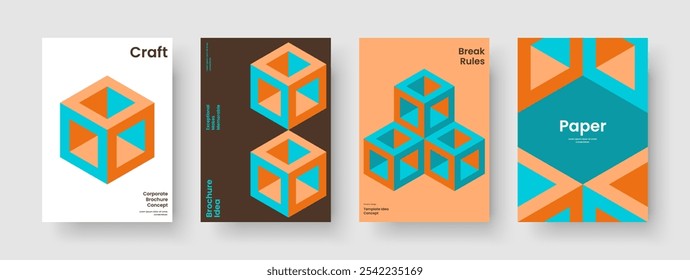 Modelo de Panfleto Isolado. Design de folheto moderno. Layout de Plano de Fundo Abstrato. Apresentação de negócios. Relatório. Faixa. Capa de Livro. Cartaz. Carteira. Diário. Revista. Identidade da marca. Publicidade
