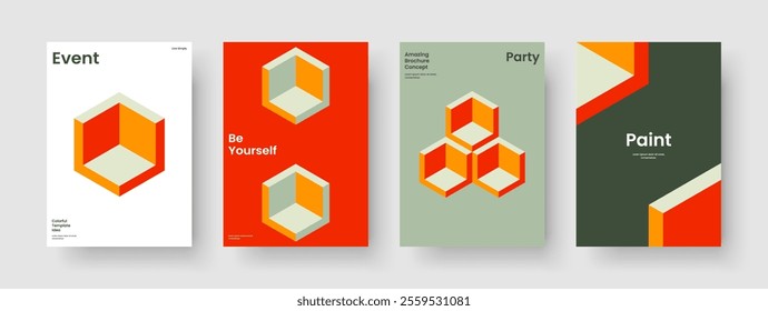 Isolated Flyer Template. Modern Report Layout. Creative Business Presentation Design. Brochure. Background. Banner. Book Cover. Poster. Leaflet. Magazine. Portfolio. Advertising. Brand Identity