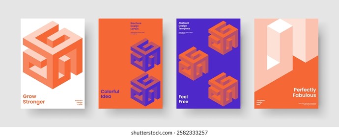 Isolated Flyer Template. Modern Report Layout. Geometric Background Design. Banner. Poster. Book Cover. Business Presentation. Brochure. Handbill. Journal. Magazine. Brand Identity. Newsletter