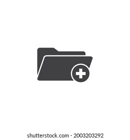 isolated folder sign icon, vector illustration