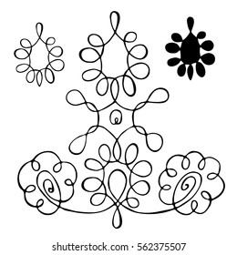 Isolated  folklore beautiful lace,with an openwork pattern.