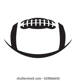 Isolated Football Ball On White Background Stock Vector (Royalty Free ...