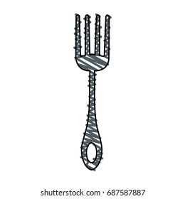 isolated fork icon