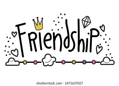 Isolated friendship word vector design