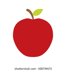 isolated fruit  design. organic food concept , vector graphic 