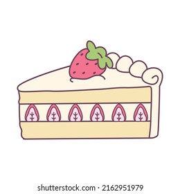 Isolated fruit pie Desseert icon Vector illustration