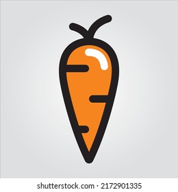 Isolated Fruit Vegetable Icons EPS 10 Free Vector Graphic
