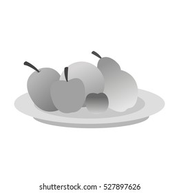 Isolated fruits design