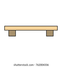 Isolated furniture design