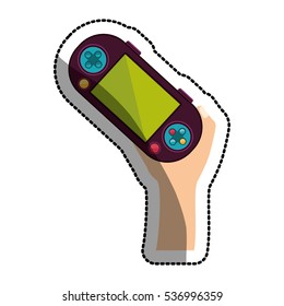 Isolated gamepad of videogame design