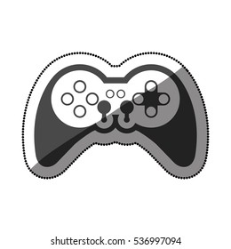 Isolated gamepad of videogame design