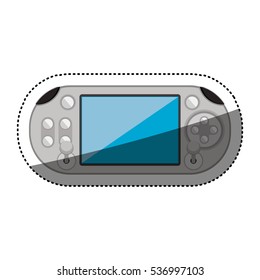 Isolated gamepad of videogame design