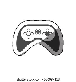 Isolated gamepad of videogame design