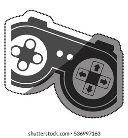 Isolated gamepad of videogame design