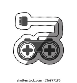 Isolated gamepad of videogame design