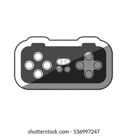 Isolated gamepad of videogame design