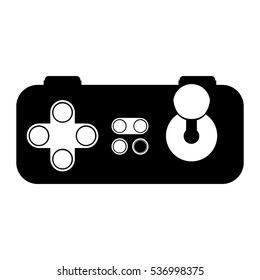 Isolated gamepad of videogame design