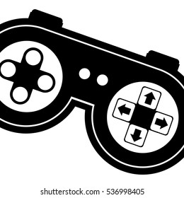 Isolated gamepad of videogame design