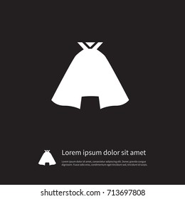 Isolated Garb Icon. Clothing Vector Element Can Be Used For Clothing, Garb, Cloak Design Concept.
