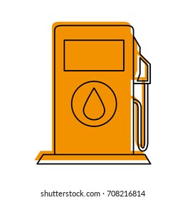 Isolated gas station design